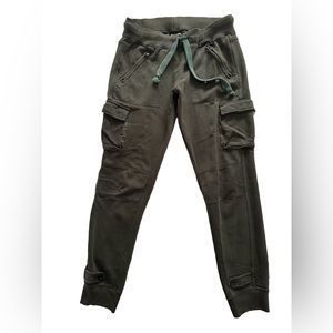 Polo Ralph Lauren army green cargo sweatpants